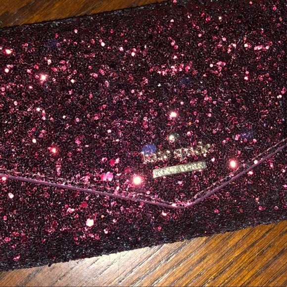 🛑 SOLD Kate Spade Glitter Wristlet - Picture 4 of 8